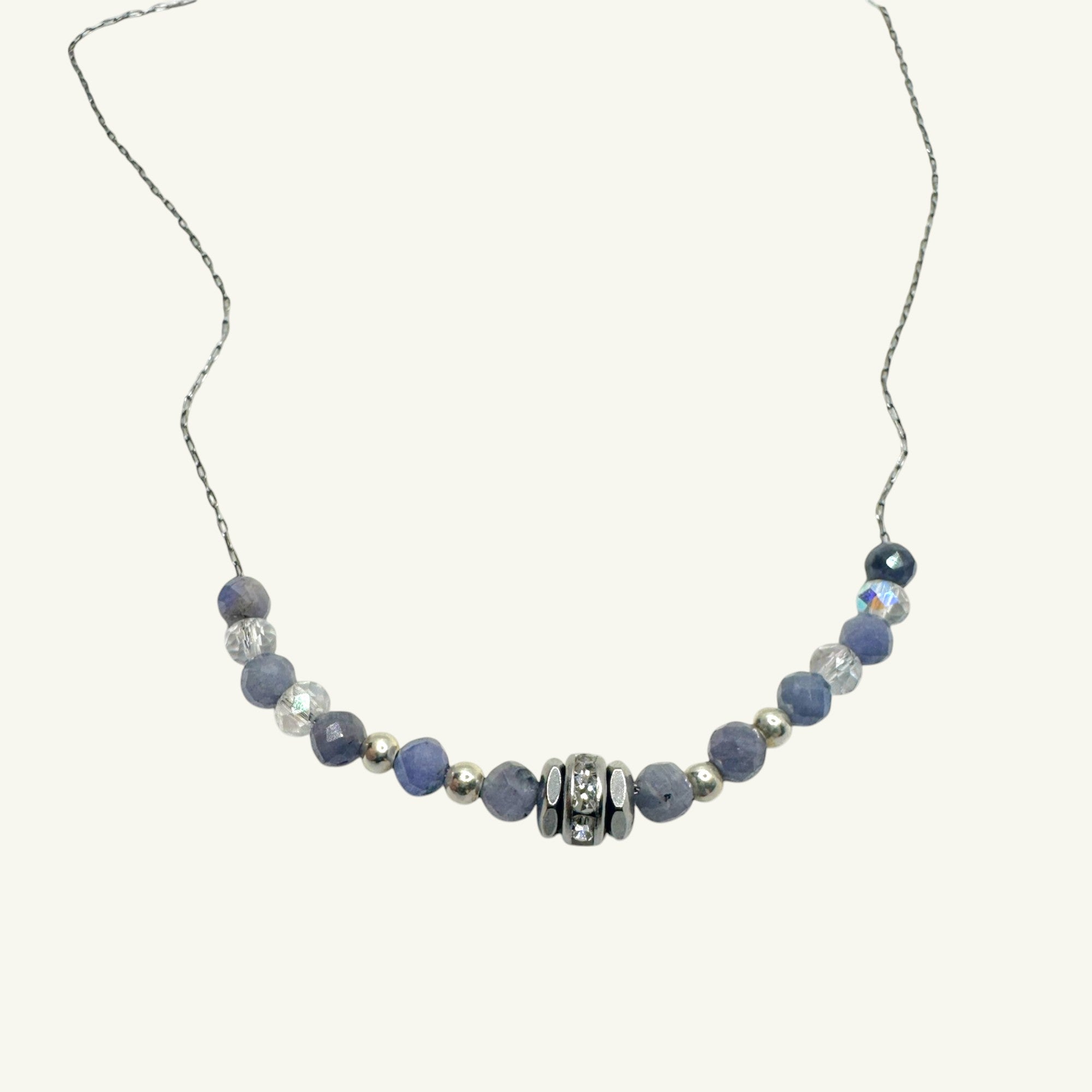 Choker tanzanite Sharifa Crystals